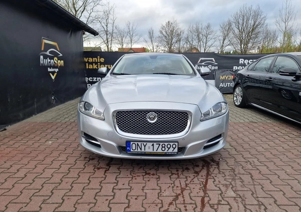 Jaguar XJ cena 62000 przebieg: 224000, rok produkcji 2011 z Mirosławiec małe 407